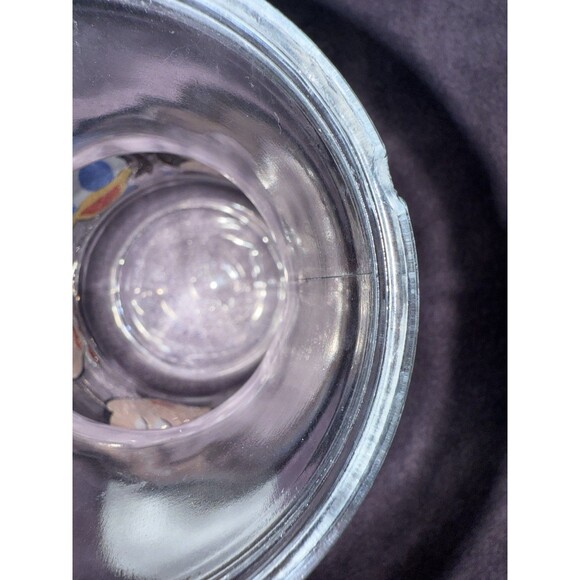 Vintage Disney Juice Carafe 48 ounces Mickey And Friends Glass collectible - Picture 6 of 6